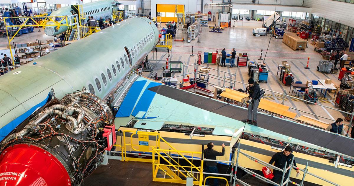 First Falcon 10X Taking Shape At Dassault s Bordeaux M rignac Facility First Falcon 10X Taking Shape At Dassault s Bordeaux M rignac Facility